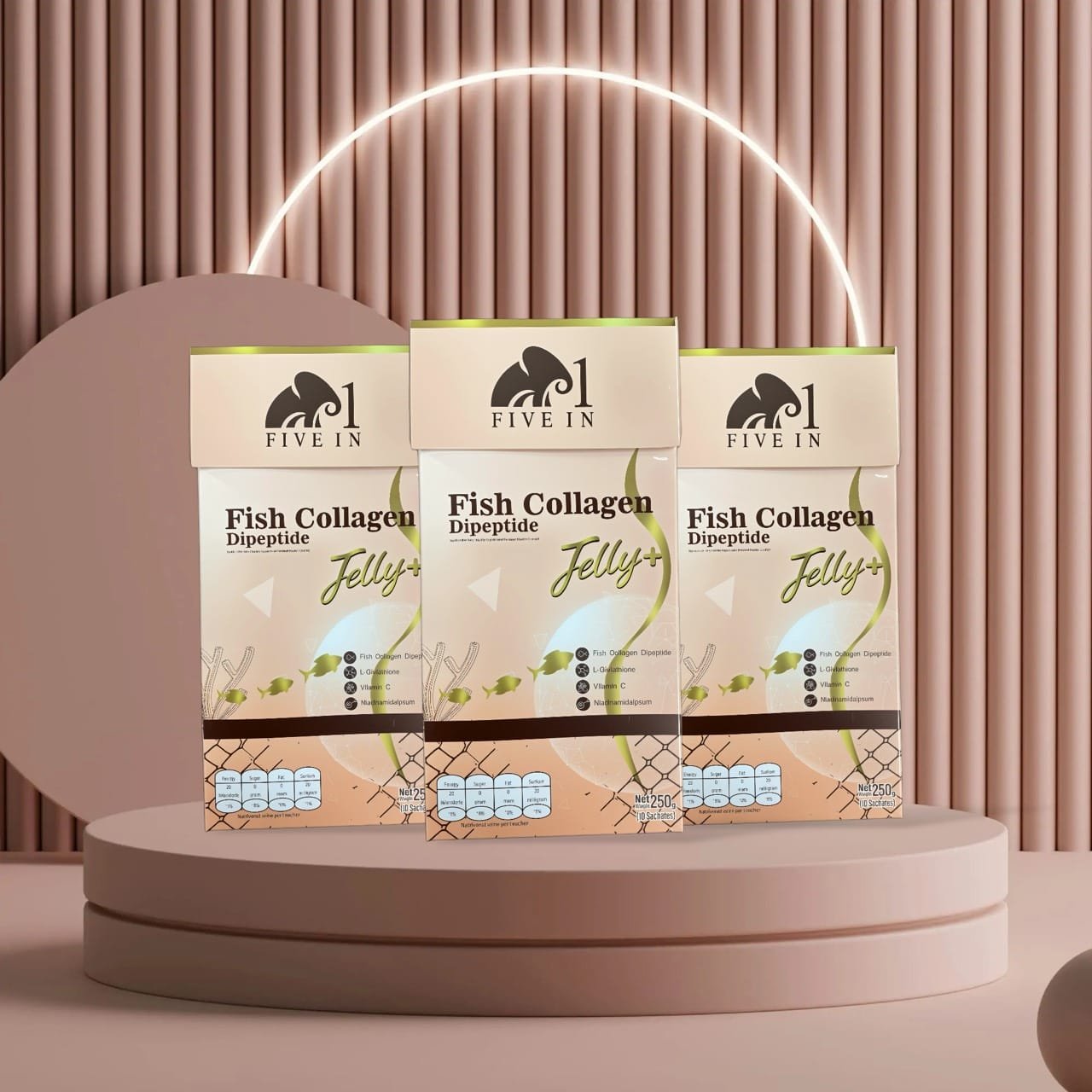 Collagen Dipeptide Jelly+(Dietary Supplement) - Five in 1 - Image 3